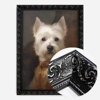 West Highland White Terrier Westie Dog Portrait Print