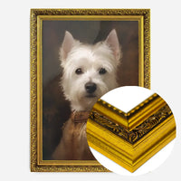 West Highland White Terrier Westie Dog Portrait Print