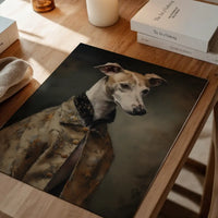 Whippet Dog Portrait Print