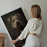 Yorkshire Terrier Dog Portrait Print