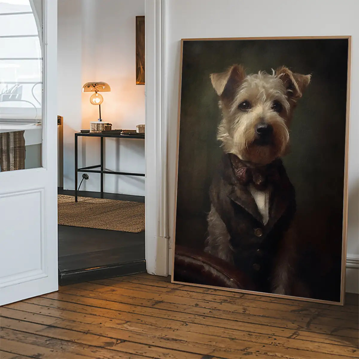 Yorkshire Terrier Dog Portrait Print