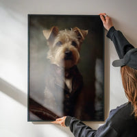 Yorkshire Terrier Dog Portrait Print