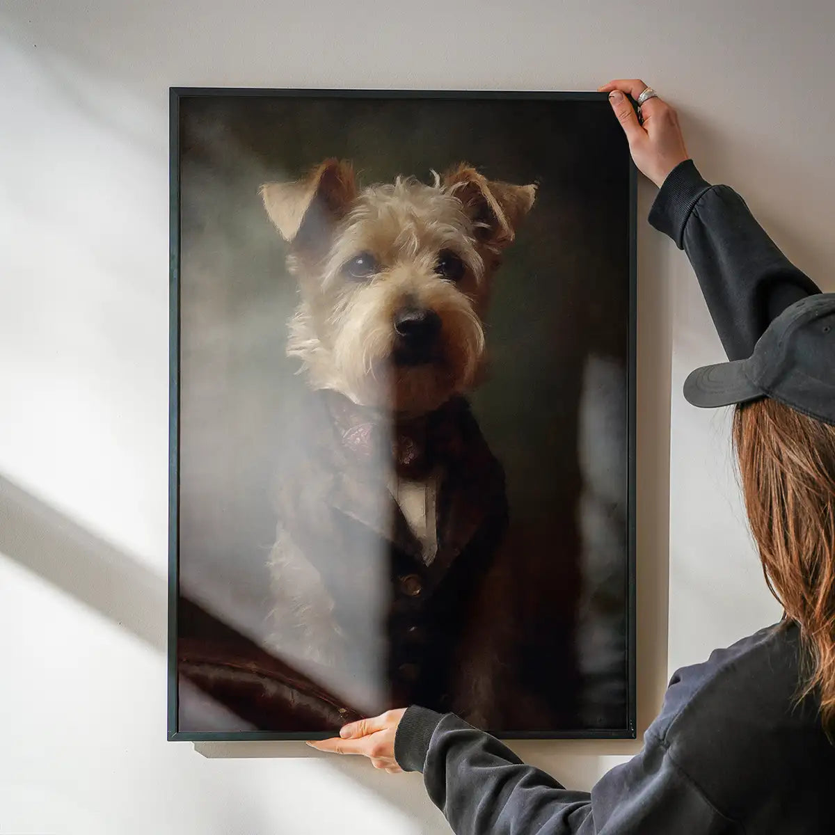 Yorkshire Terrier Dog Portrait Print