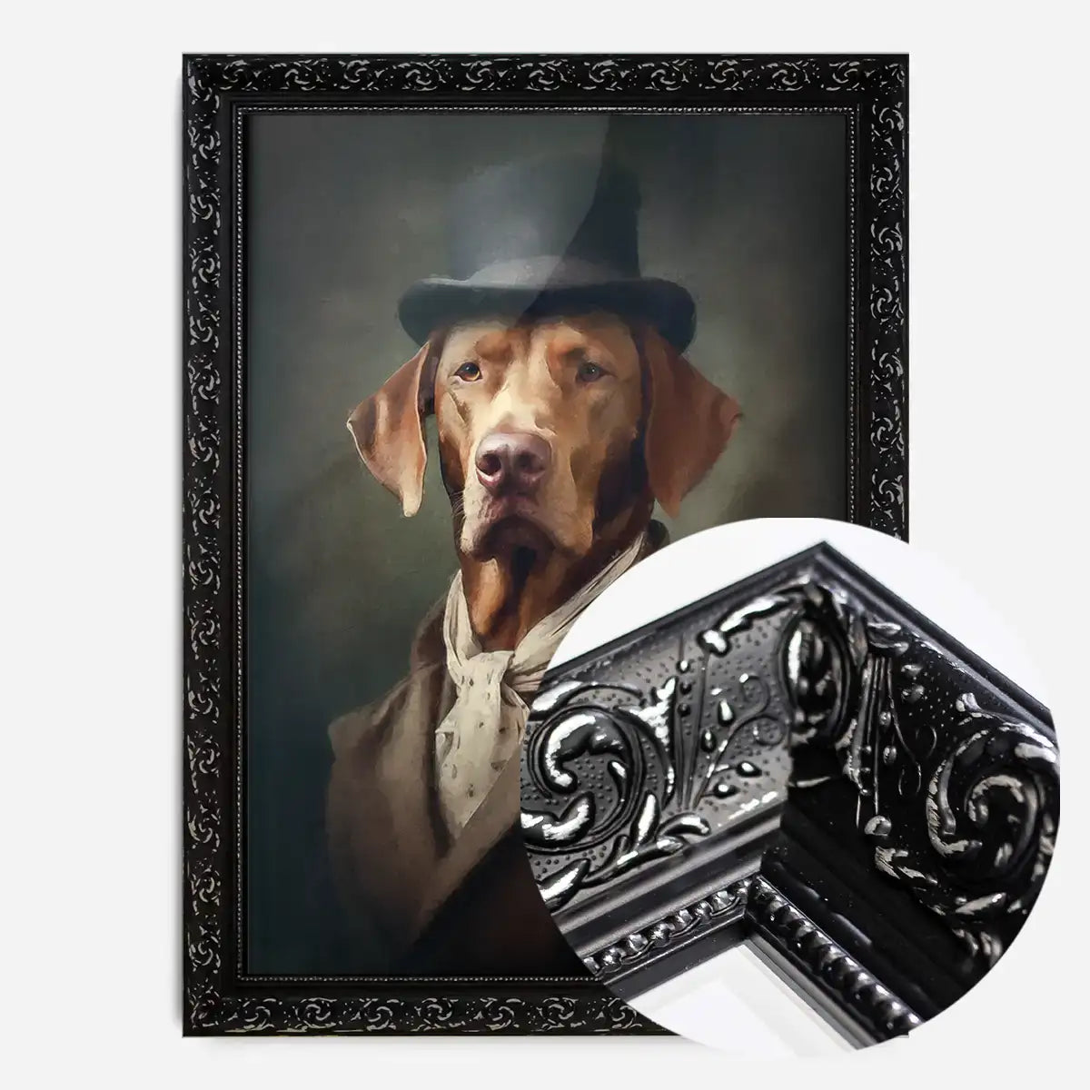 Hungarian Vizsla Dog Portrait Print