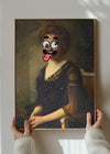 Cartoon Face Portrait Painting Print 2
