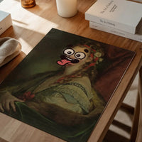 Cartoon Face Portrait Painting Print 1