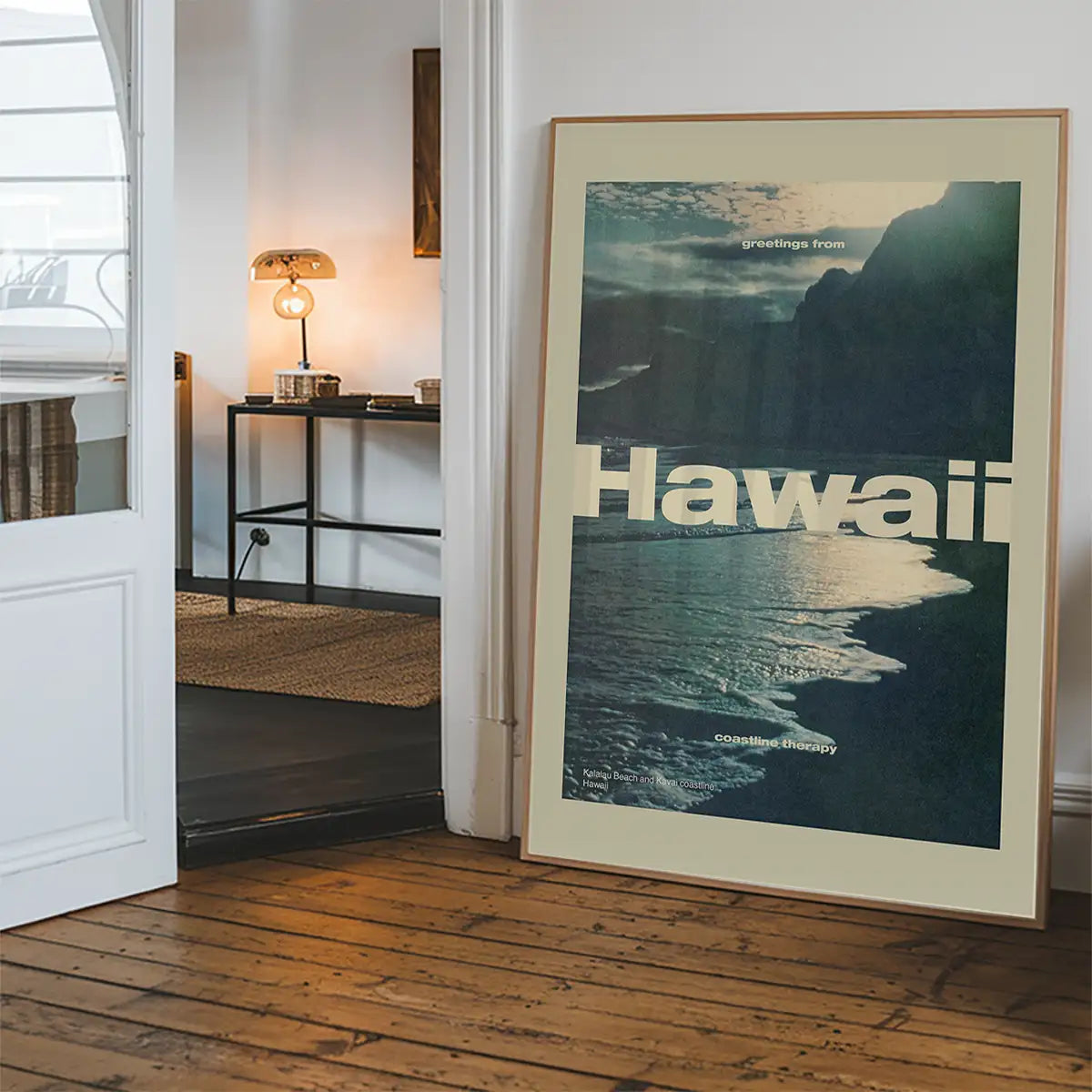 Vintage Style US Travel Poster of Hawaii