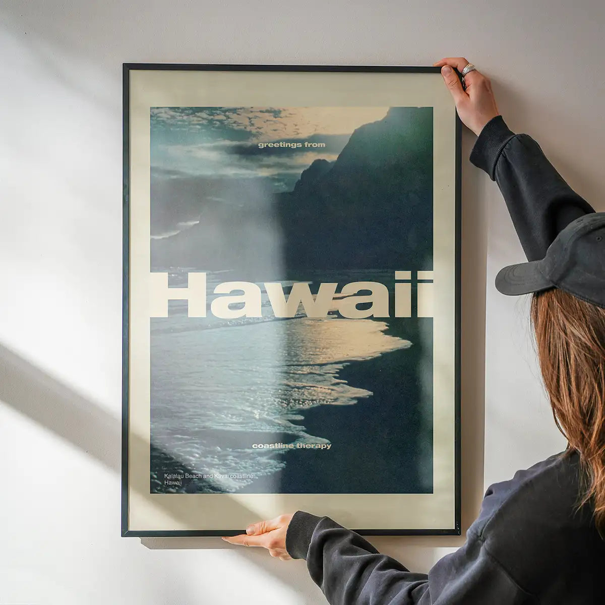 Vintage Style US Travel Poster of Hawaii