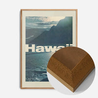 Vintage Style US Travel Poster of Hawaii