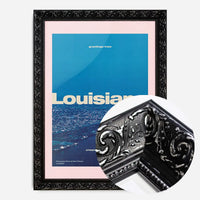 Vintage Style US Travel Poster of Louisiana