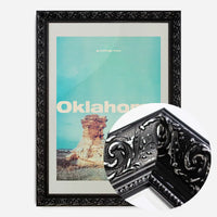 Vintage Style US Travel Poster of Oklahoma