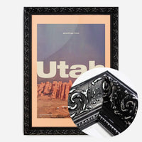 Vintage Style US Travel Poster of Utah
