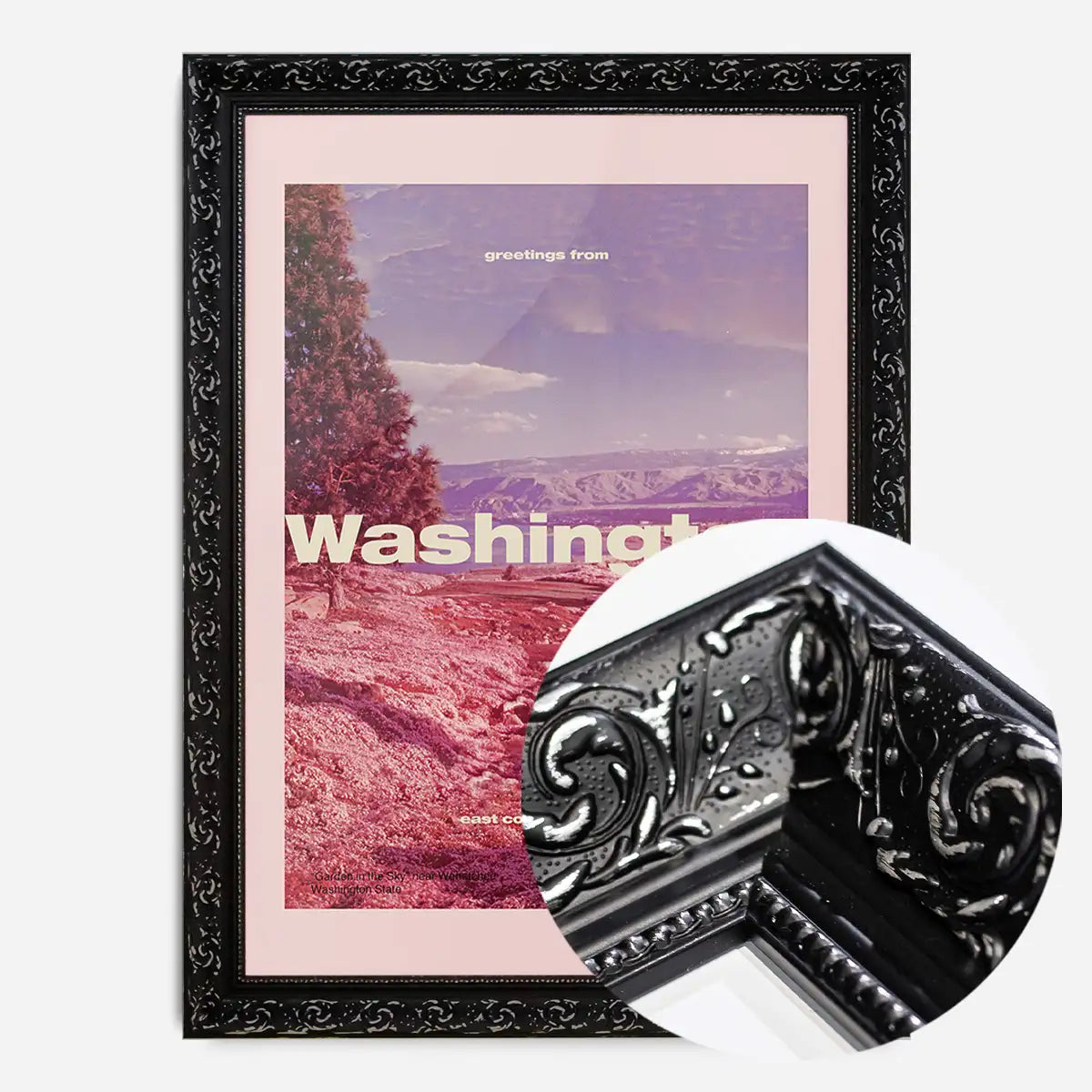 Vintage Style US Travel Poster of Washington