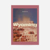 Vintage Style US Travel Poster of Wyoming
