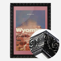 Vintage Style US Travel Poster of Wyoming