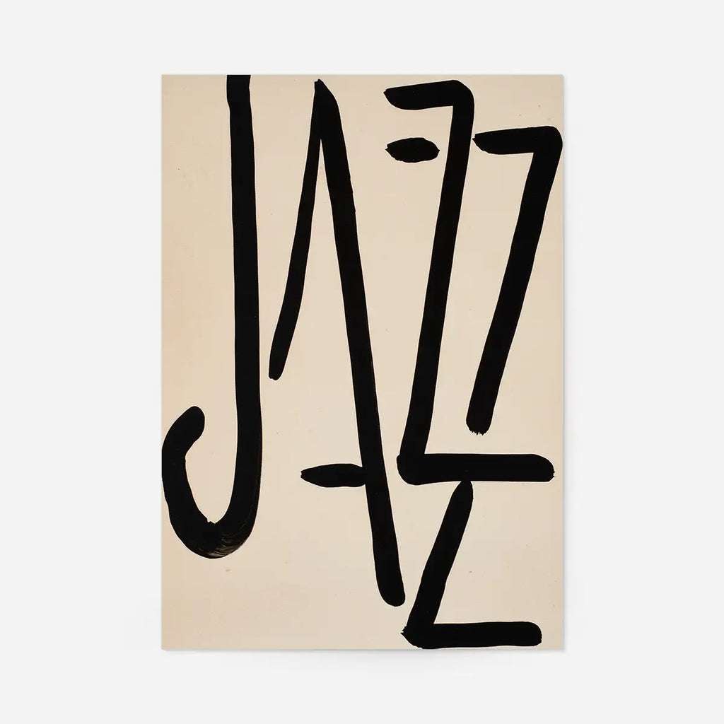 Henri Matisse Jazz Logo Design Poster Print