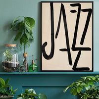 Henri Matisse Jazz Logo Design Poster Print