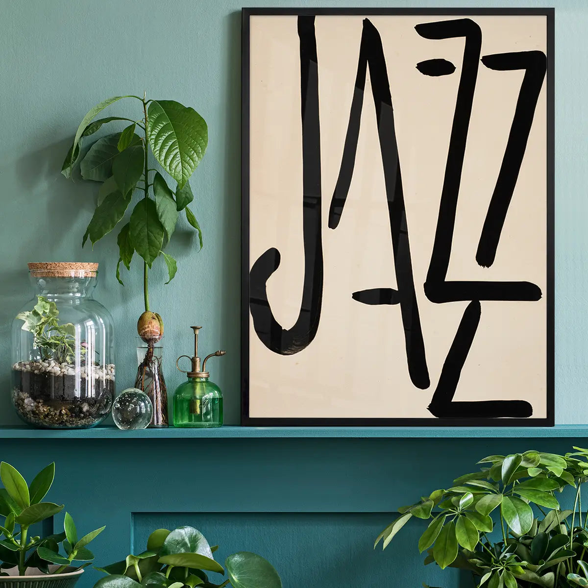 Henri Matisse Jazz Logo Design Poster Print