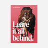 Leave it All Behind Horse Design Poster Print