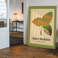 Space Medicine Flower Poster Print