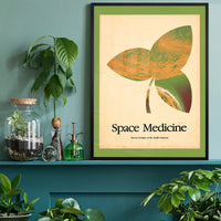 Space Medicine Flower Poster Print