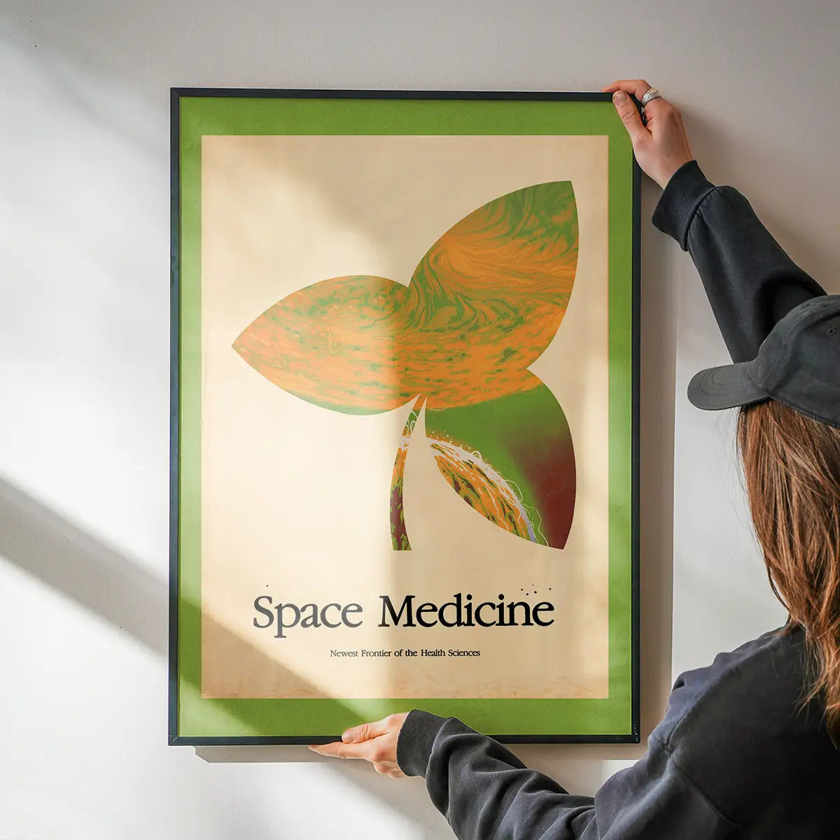 Space Medicine Flower Poster Print