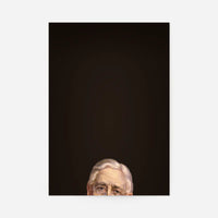 Peeping Portrait Poster Print