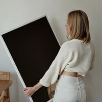 Peeping Portrait Poster Print