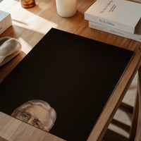 Peeping Portrait Poster Print