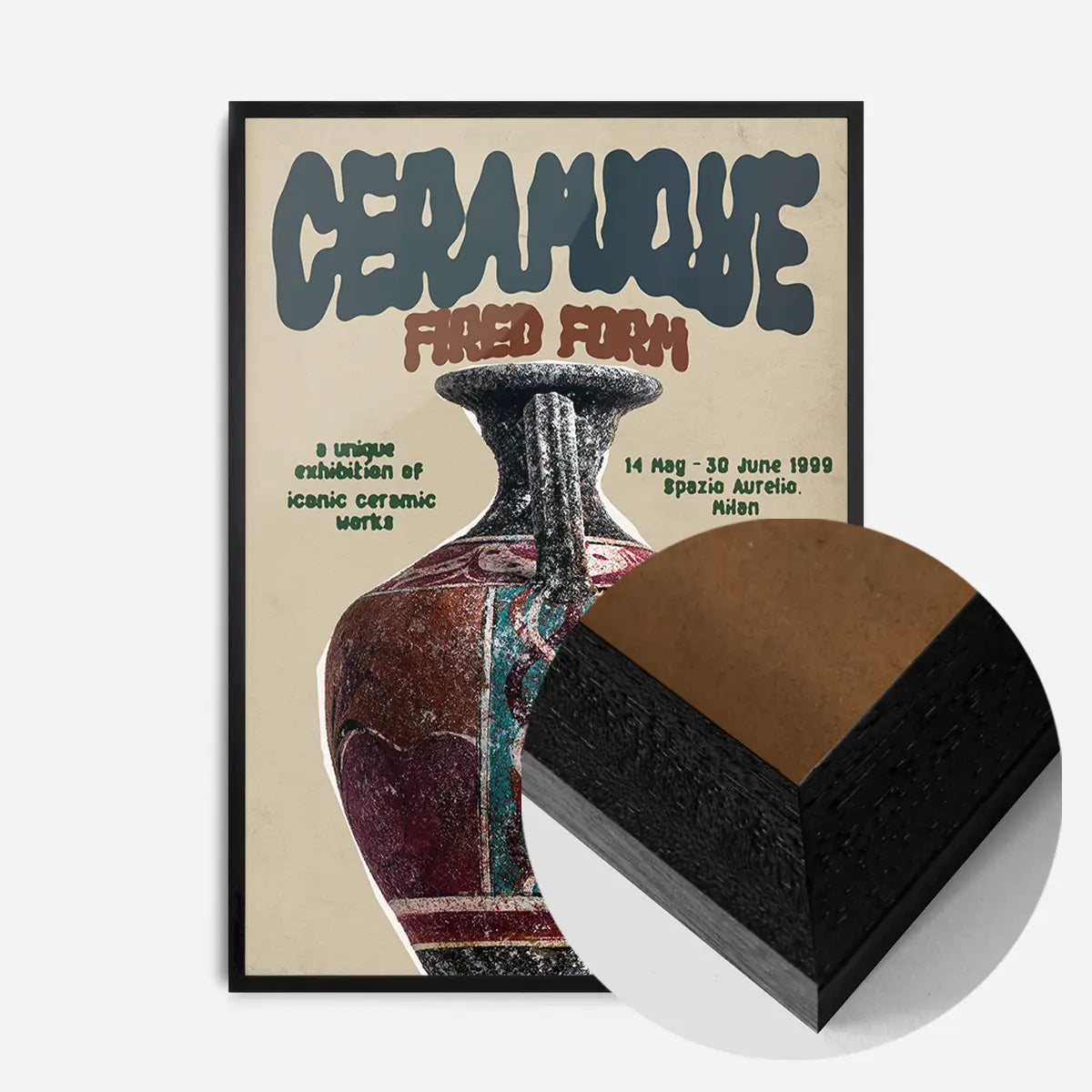 Ceramique Design Exhibition Poster Print
