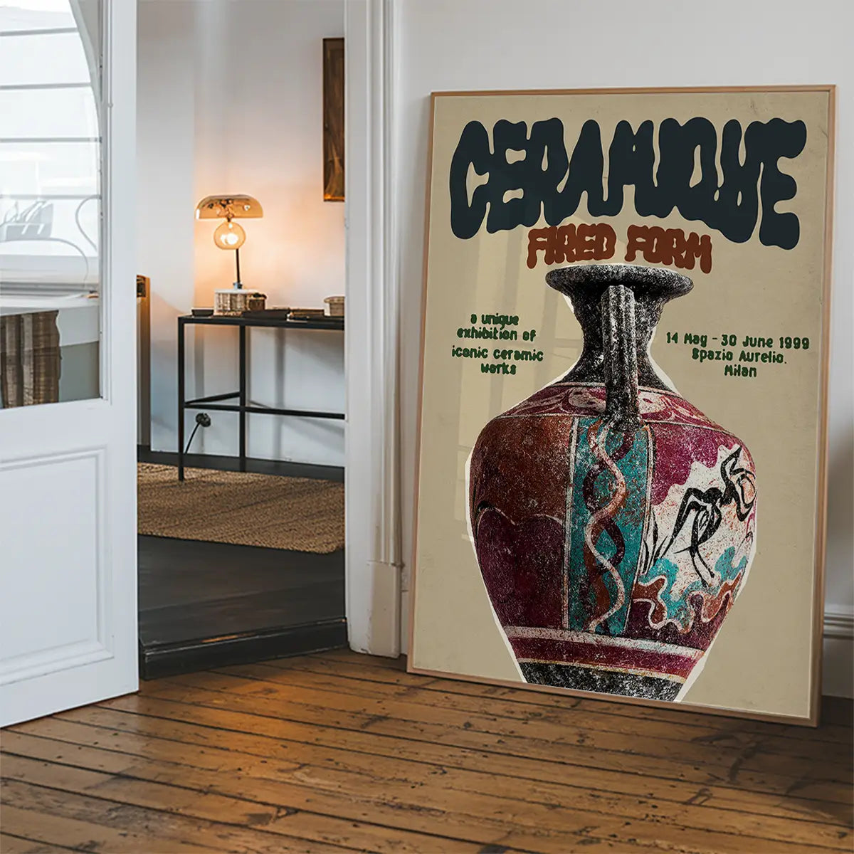 Ceramique Design Exhibition Poster Print