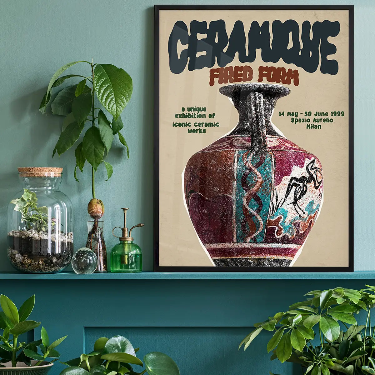 Ceramique Design Exhibition Poster Print