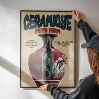 Ceramique Design Exhibition Poster Print