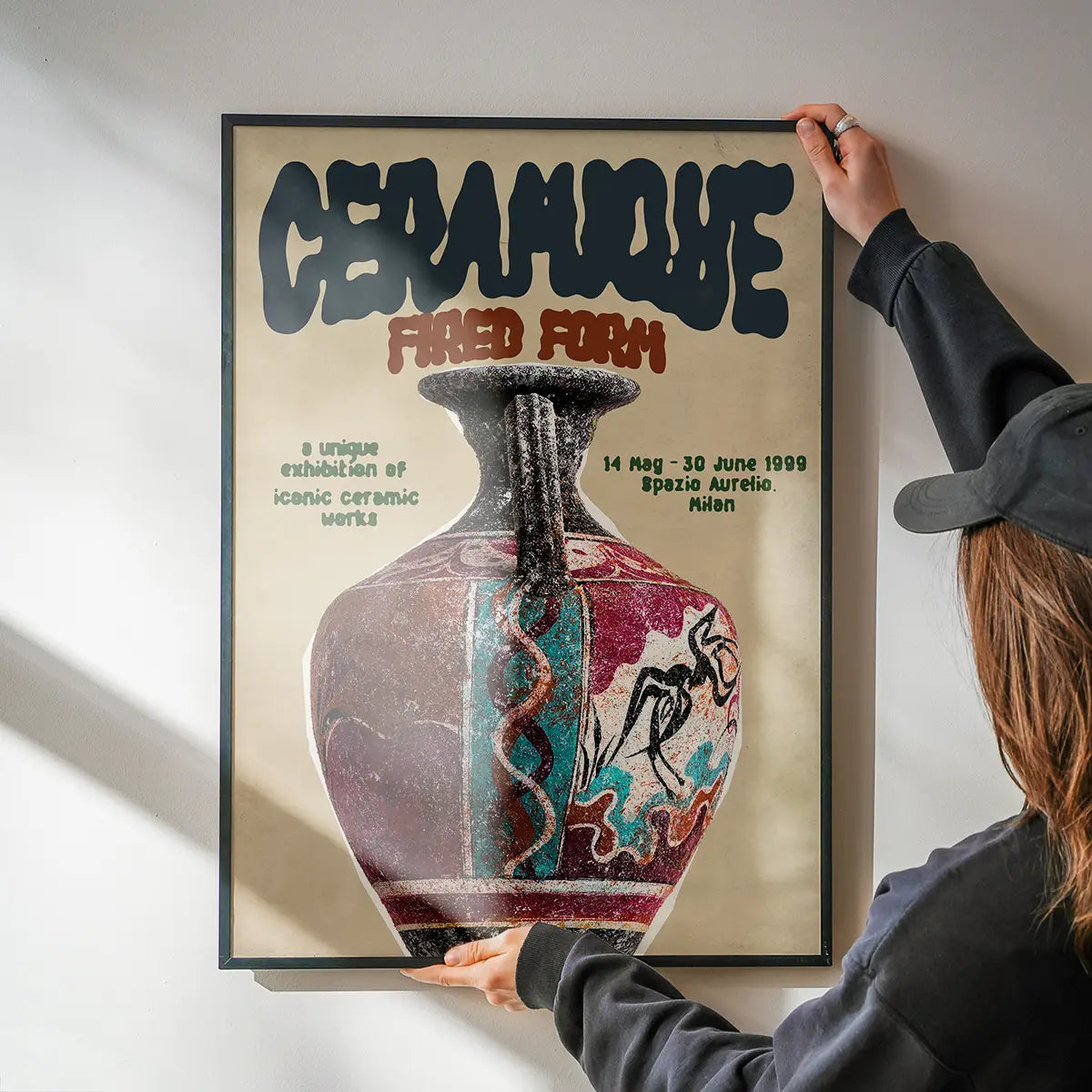 Ceramique Design Exhibition Poster Print