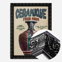 Ceramique Design Exhibition Poster Print