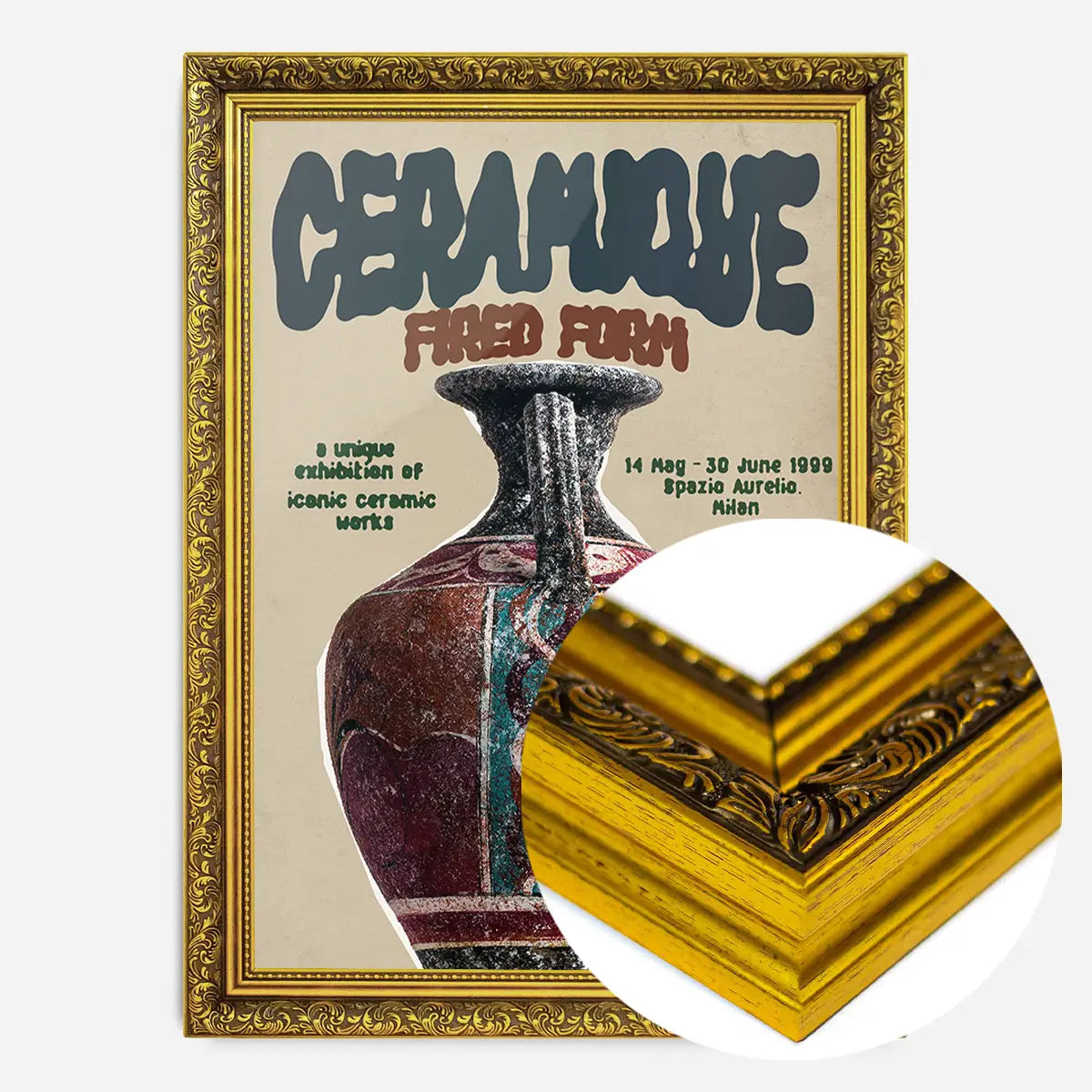 Ceramique Design Exhibition Poster Print