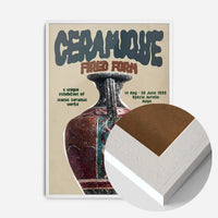 Ceramique Design Exhibition Poster Print