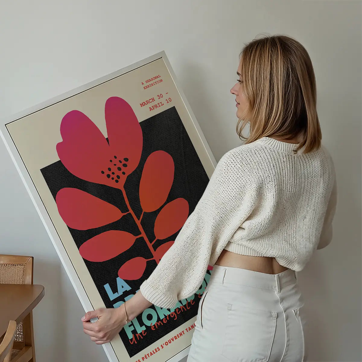 The First Bloom Flowers Poster Print