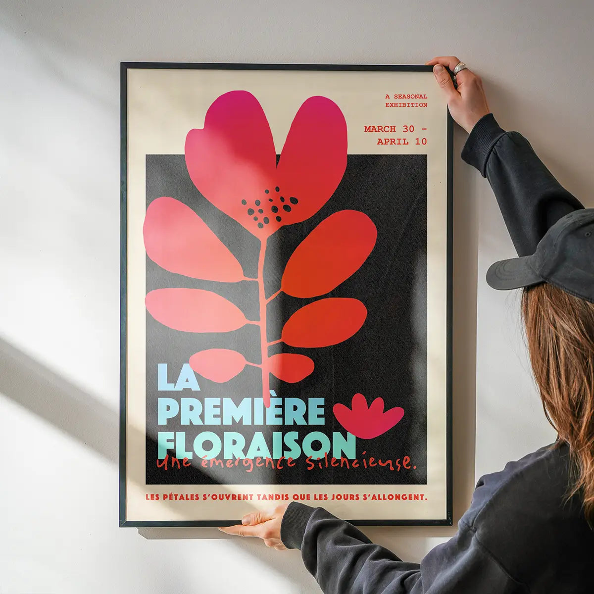 The First Bloom Flowers Poster Print