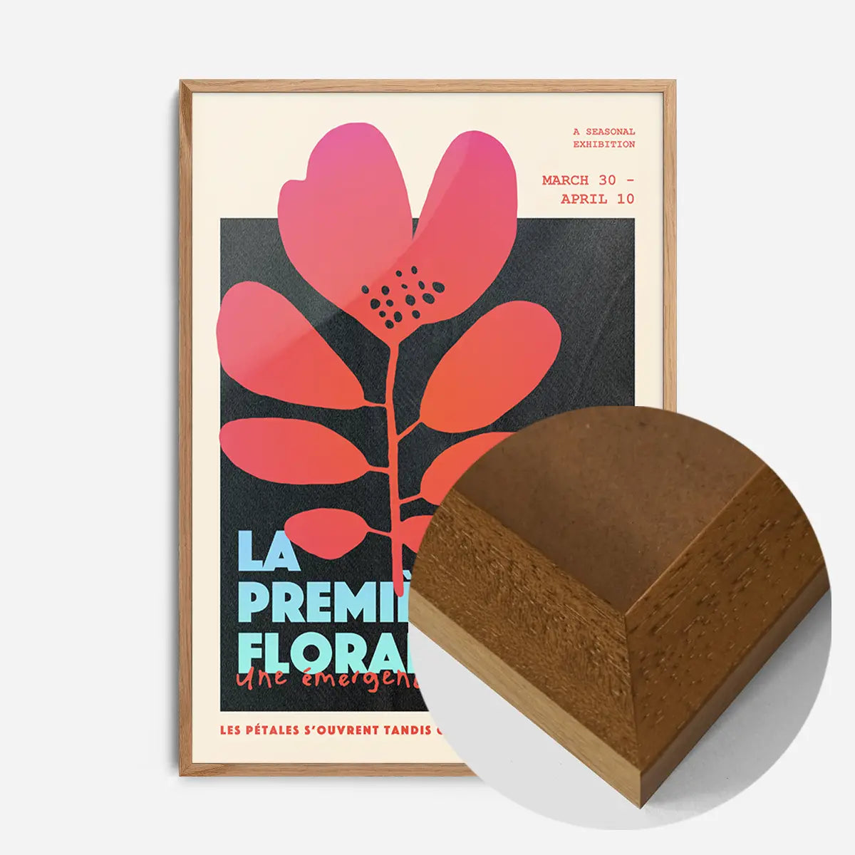 The First Bloom Flowers Poster Print