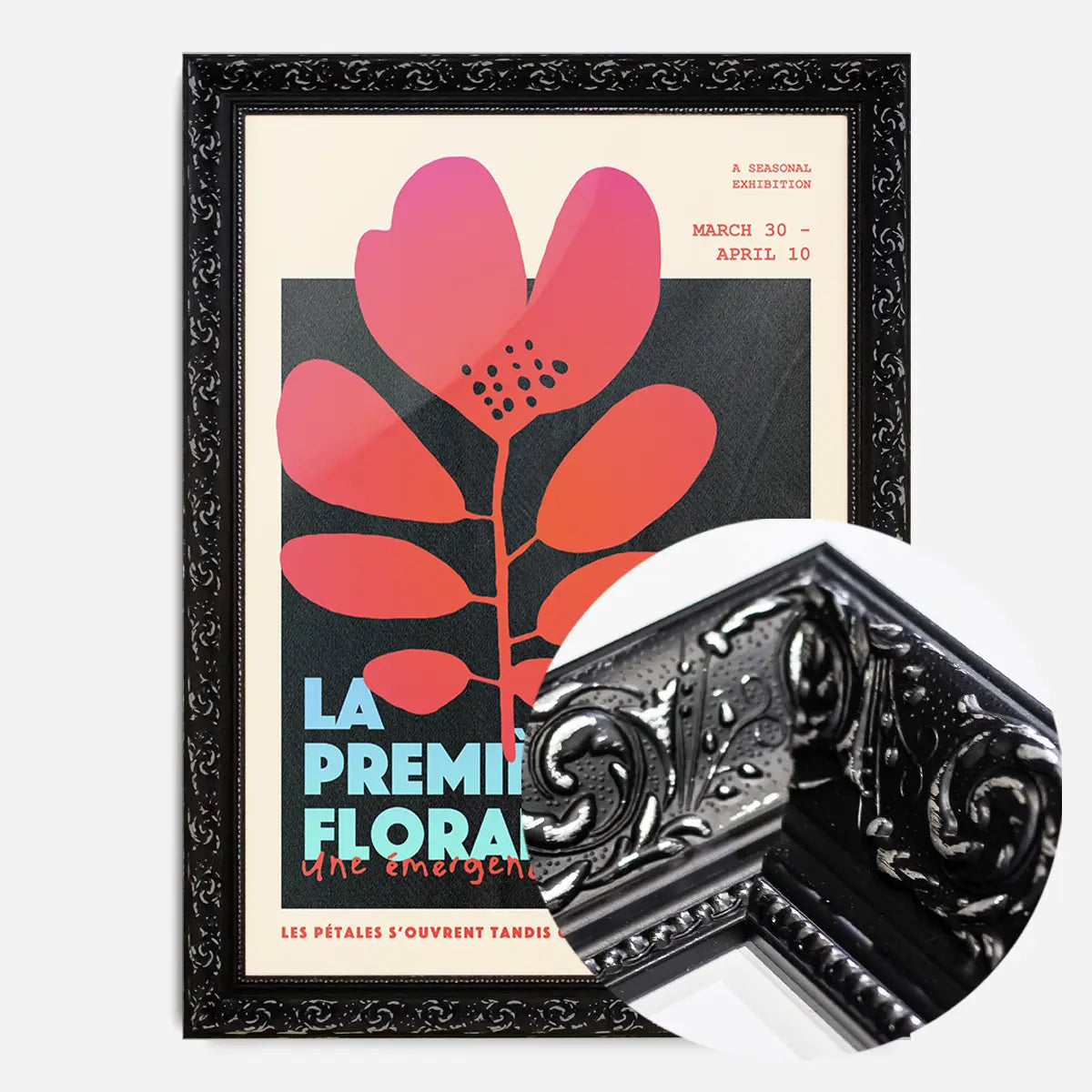 The First Bloom Flowers Poster Print