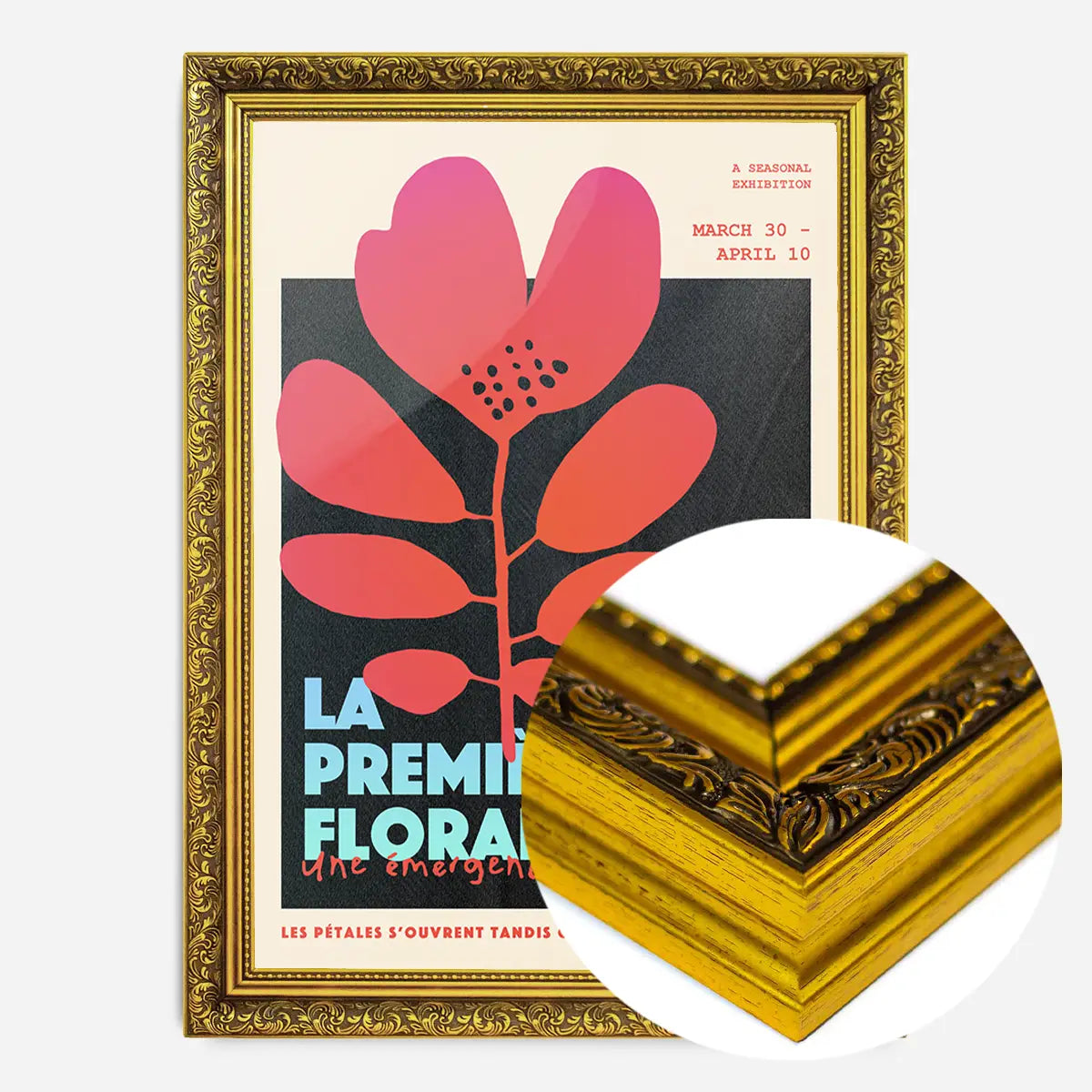 The First Bloom Flowers Poster Print