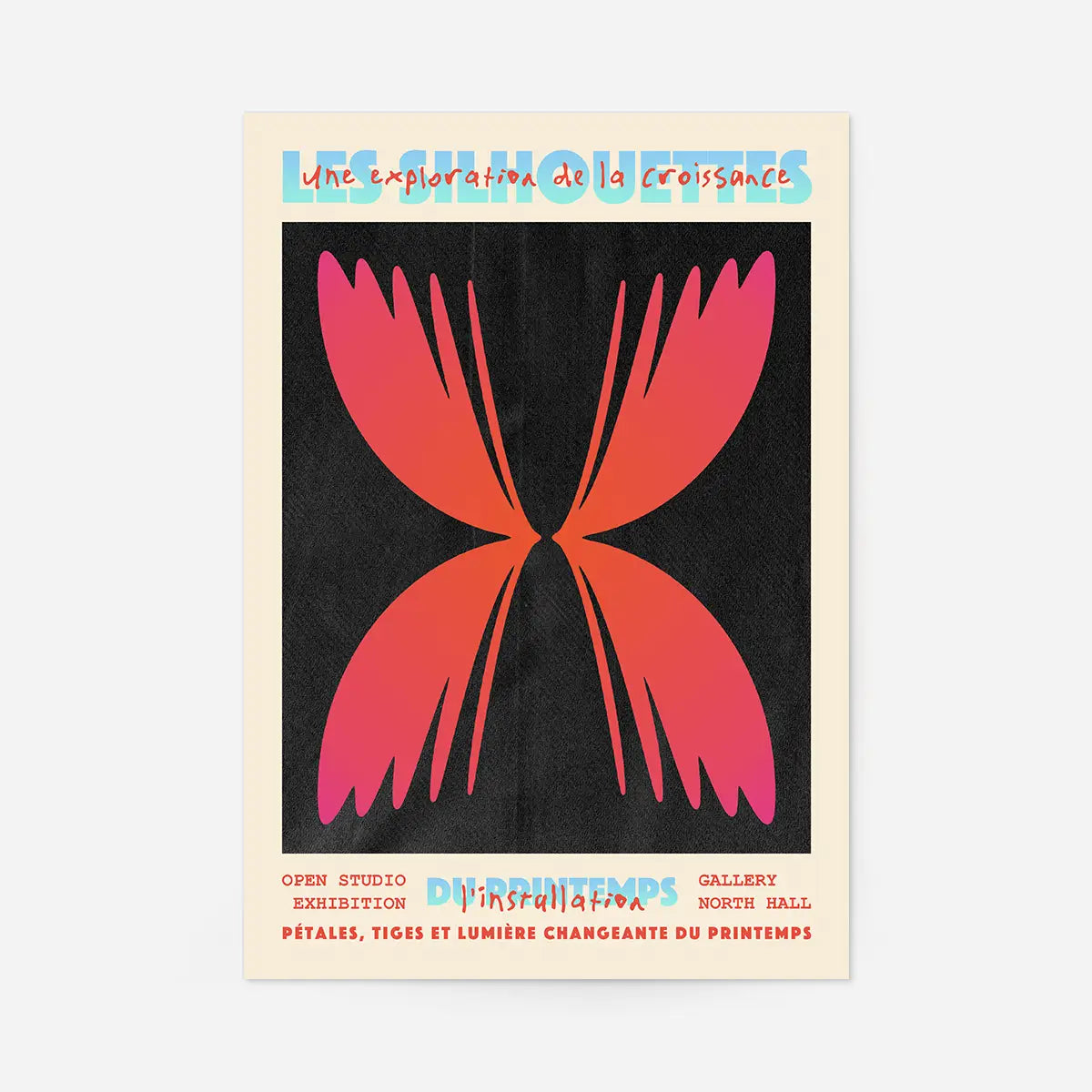 2 Prints & Frames - Flower Market Graphic Design Prints