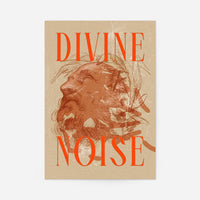 Divine Noise Graphic Design Poster Print
