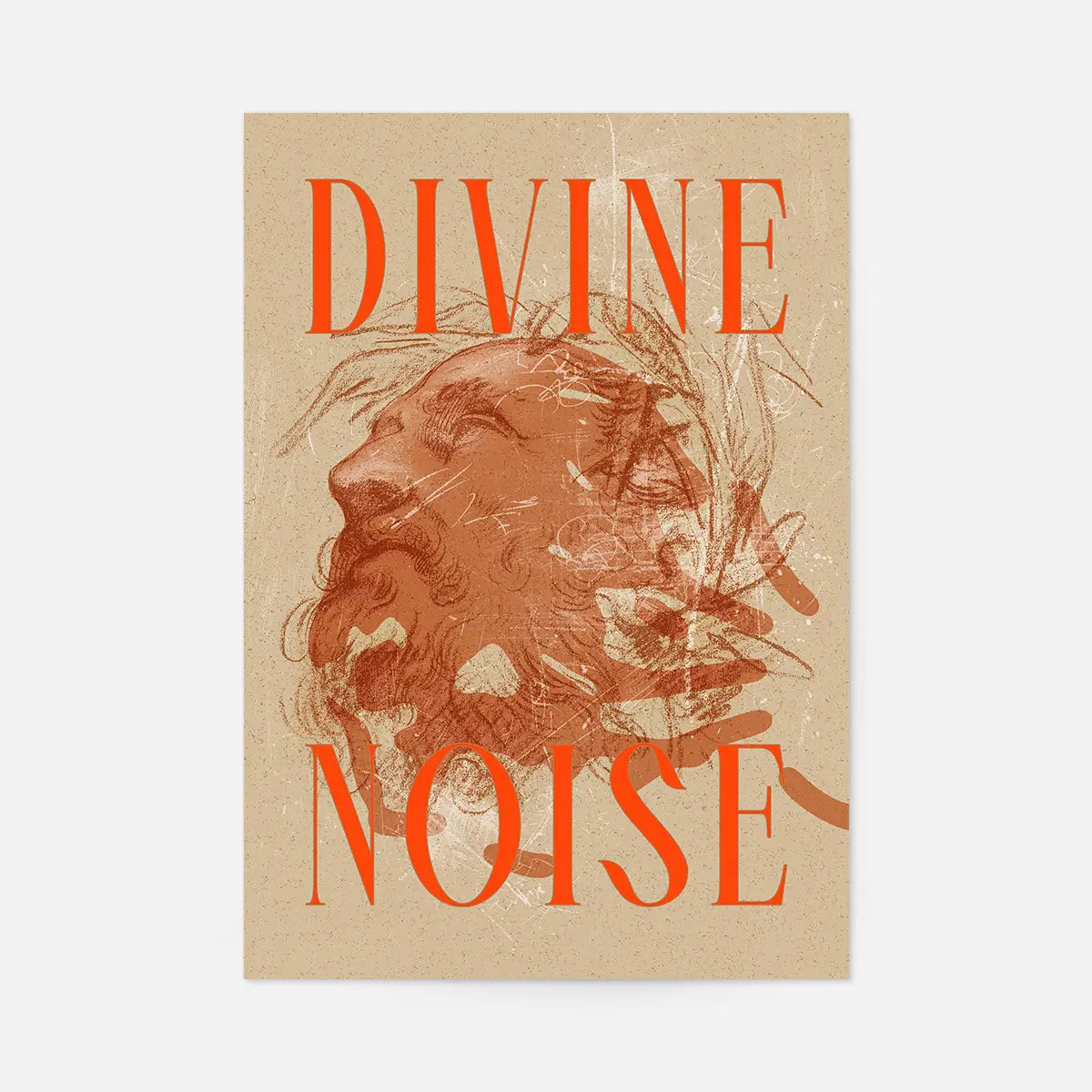 Divine Noise Graphic Design Poster Print
