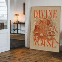 Divine Noise Graphic Design Poster Print