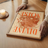 Divine Noise Graphic Design Poster Print