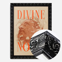 Divine Noise Graphic Design Poster Print
