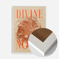 Divine Noise Graphic Design Poster Print
