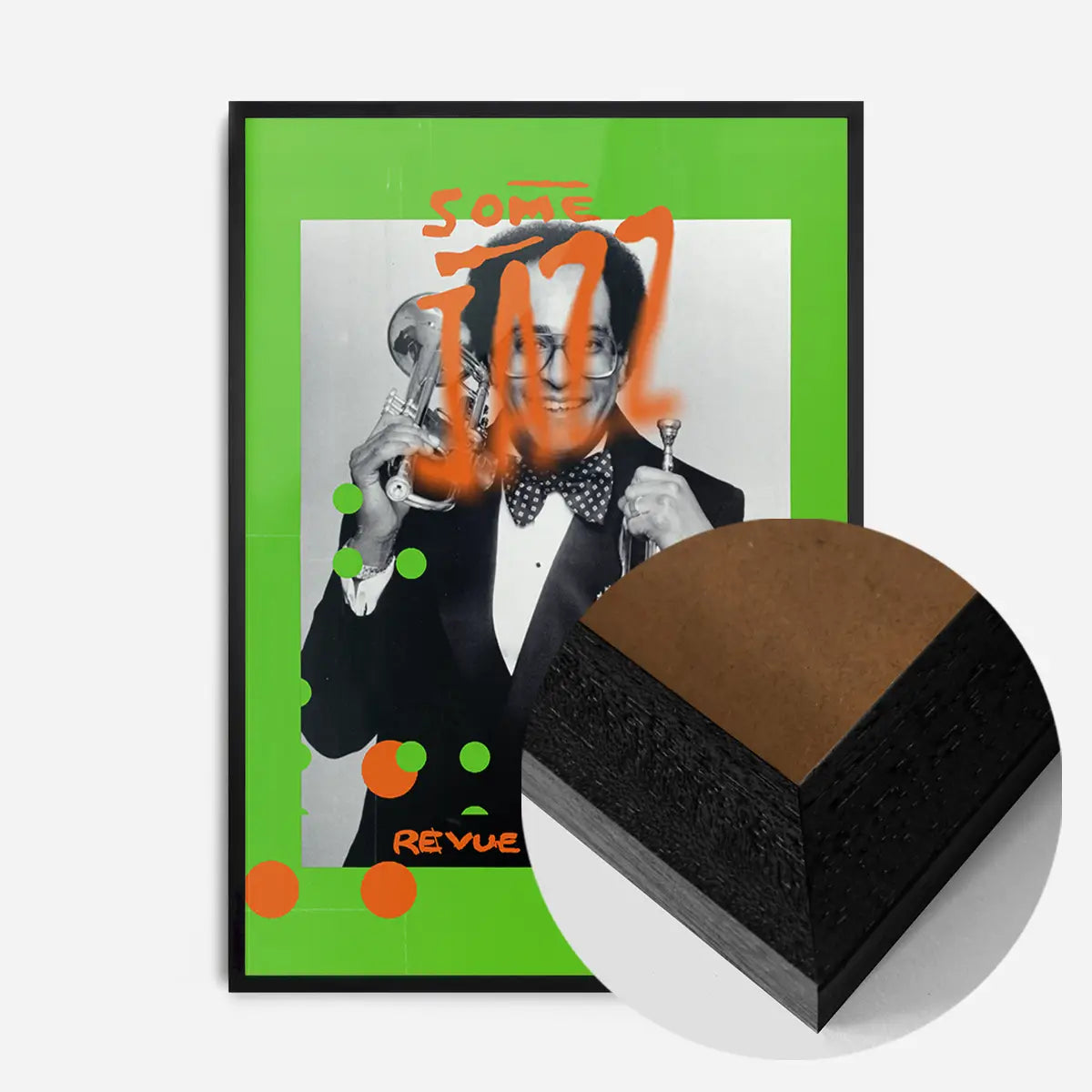 Some Jazz Abstract Design Poster Print